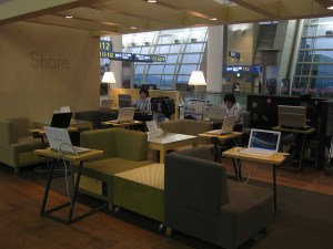 airport lounge public domain